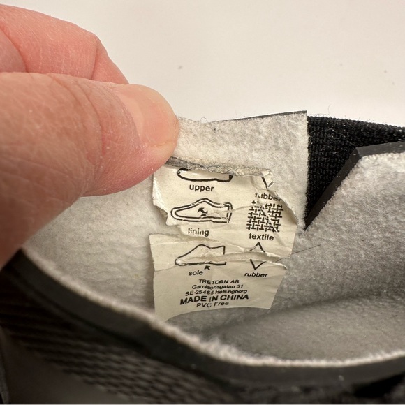 Tretorn Men’s Black Rubber Boots EUR 43 / US 10 - Picture 6 of 9